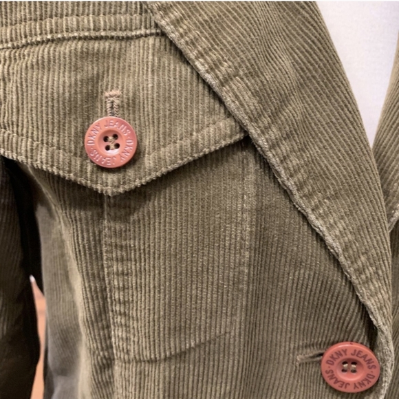 DKNY Corduroy Jacket Sz M - Picture 7 of 14